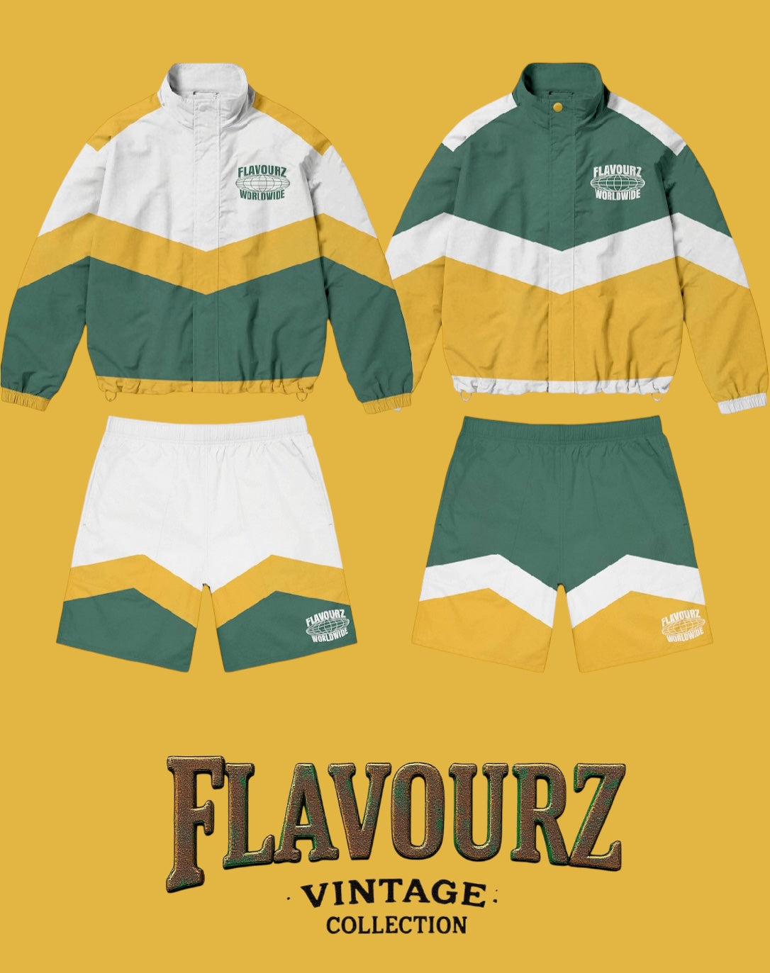 Flavourz Vintage Collection – White, Yellow & Green Edition