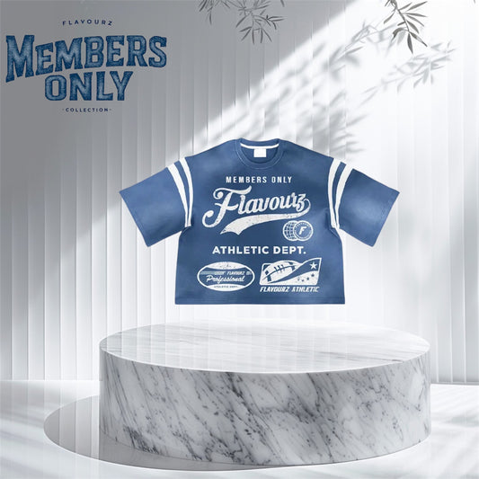 Blue “Members Only” Tee